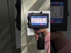 Máy in phun mực cầm tay để in nhanh và chính xác 230*100*135mm 70M/min