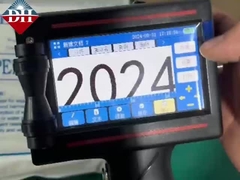 Máy in phun mực cầm tay có màn hình cảm ứng 4,3 inch và hộp mực sấy nhanh