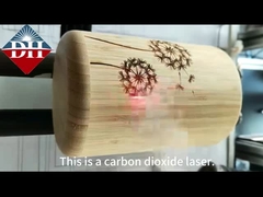 Máy đánh dấu laser carbon dioxide loại tủ 3 trục